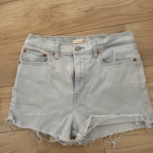 Levi’s high rise shorts